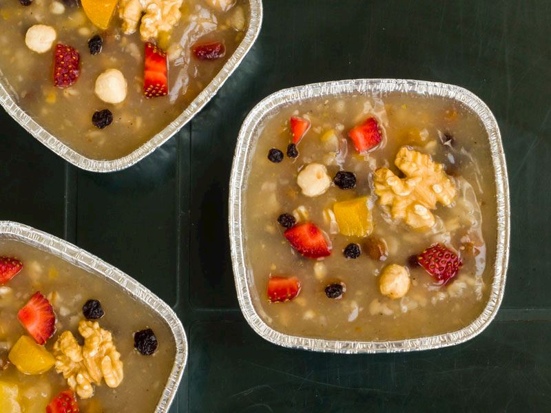 Meyveli (Modern) Aşure Tarifi