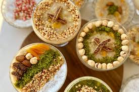 Sütlü Aşure Tarifi