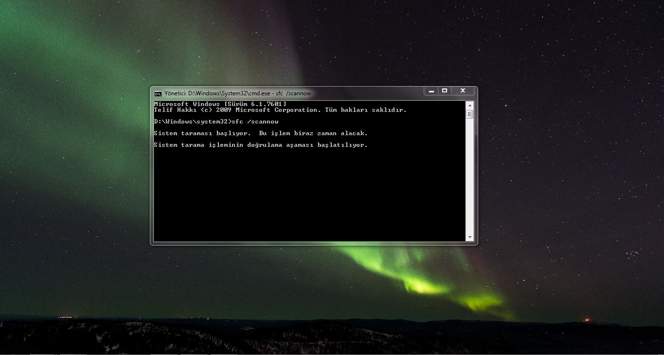 Bilgisayar Hızlandırma Yöntemi Diski tarayın; hasarlı ve eksik dosyaları tespit edin