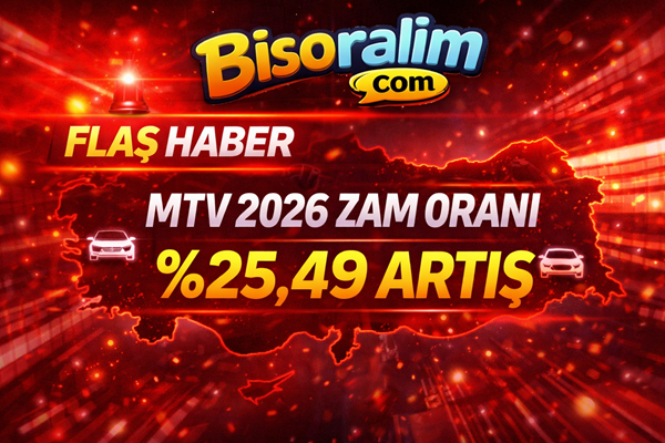 2026 Motorlu Taşıtlar Vergisi (MTV) Zam Oranı