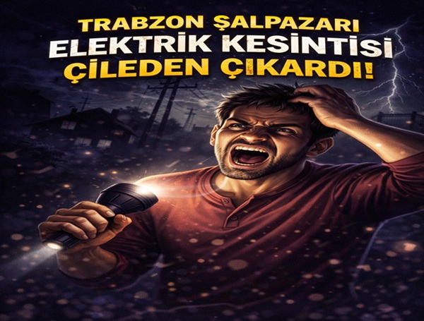 Trabzon Şalpazarı’nda Elektrik Kesintisi Çilesi Bitmiyor